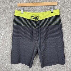 Prana Premium Board‎ Shorts Men's Size 32 Swim Trunks UPF 50+ 10" Inseam